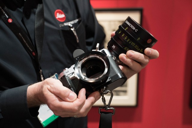 PL Adaptor for Leica M Camera at NAB 2015