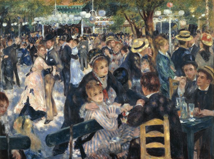 Pierre-Auguste Renoir Bal Du Moulin de la Galette Wikicommons